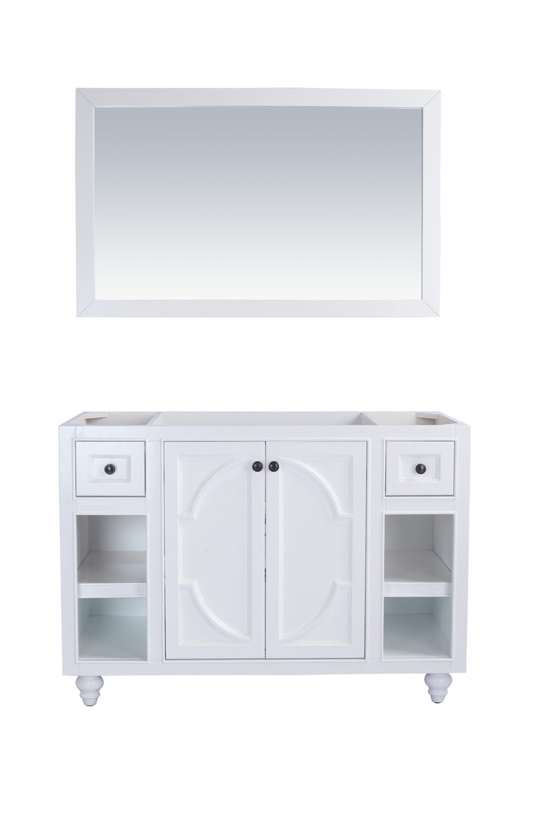 Laviva 313613-48W Odyssey 48" White Bathroom Vanity Cabinet