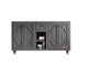 Laviva 313613-60G Odyssey 60" Maple Grey Double Sink Bathroom Vanity Cabinet