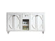 Laviva 313613-60W Odyssey 60" White Double Sink Bathroom Vanity Cabinet