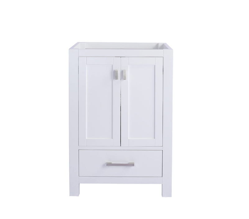 Laviva 313ANG-24W Wilson 24" White Bathroom Vanity Cabinet