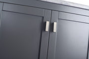 Laviva 313ANG-30G-PW Wilson 30" Grey Bathroom Vanity with Pure White Phoenix Stone Countertop - view 7