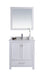 Laviva 313ANG-30W-WQ Wilson 30" White Bathroom Vanity with White Quartz Countertop
