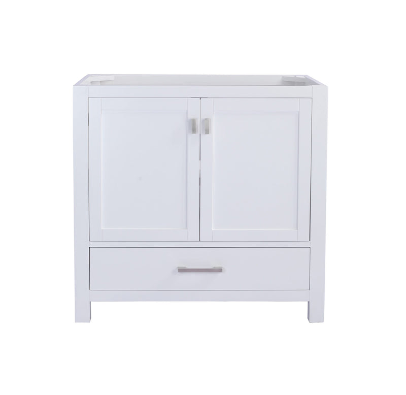 Laviva 313ANG-36W Wilson 36" White Bathroom Vanity Cabinet