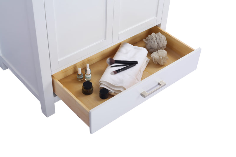 Laviva 313ANG-36W Wilson 36" White Bathroom Vanity Cabinet