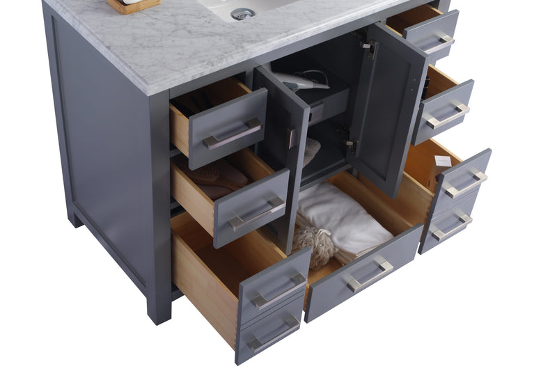 Laviva 313ANG-42G Wilson 42" Grey Bathroom Vanity Cabinet