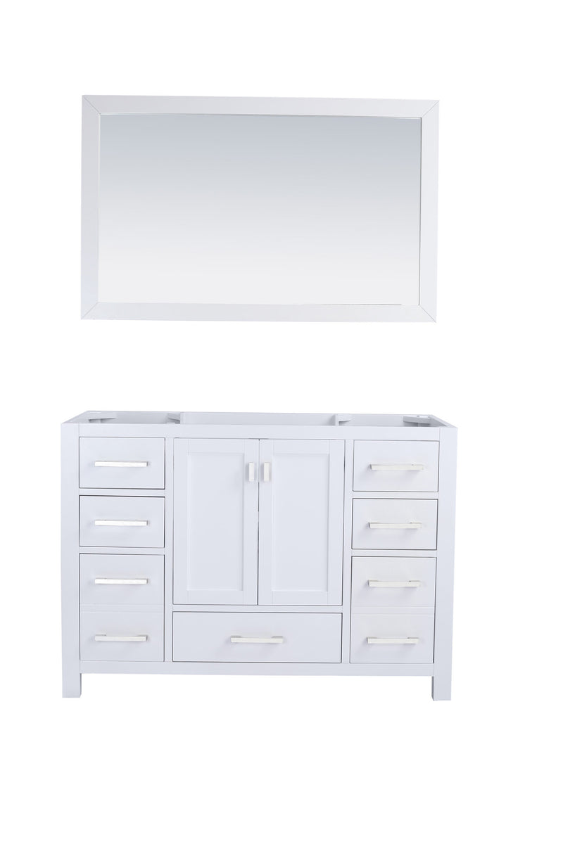 Laviva 313ANG-48W Wilson 48" White Bathroom Vanity Cabinet