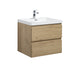 Laviva 313AUR-24SO-GW Aurora 24" Sonoma Oak Wall Hung Bathroom Vanity