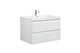 Laviva 313AUR-30GPW-GW Aurora 30" Glossy Polar White Wall Hung Bathroom Vanity