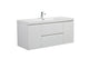 Laviva 313AUR-48GPW-GW Aurora 48" Glossy Polar White Wall Hung Bathroom Vanity