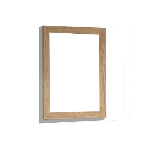 Laviva 313FF-2430CO Sterling 24" Framed Rectangular California White Oak Mirror - view 2
