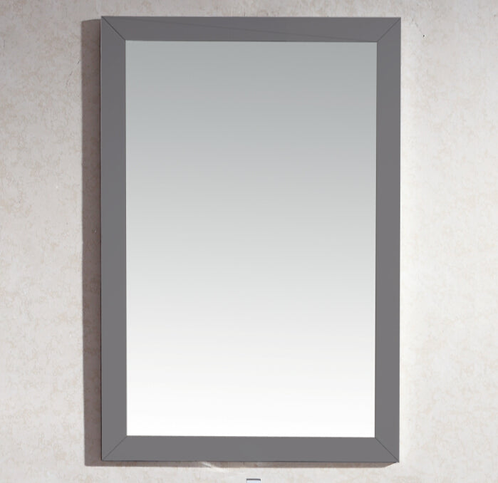 Laviva 313FF-2430MG Sterling 24" Framed Rectangular Maple Grey Mirror