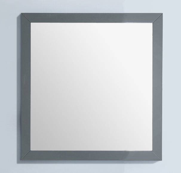 Laviva 313FF-3030G Sterling 30" Framed Square Grey Mirror