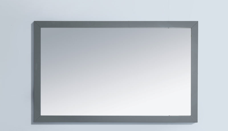 Laviva 313FF-4830G Sterling 48" Framed Rectangular Grey Mirror