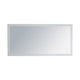 Laviva 313FF-6030W Sterling 60" Framed Rectangular White Mirror
