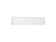 Laviva 313LGN-66AW-MW Legno 66" Alabaster White Bathroom Vanity