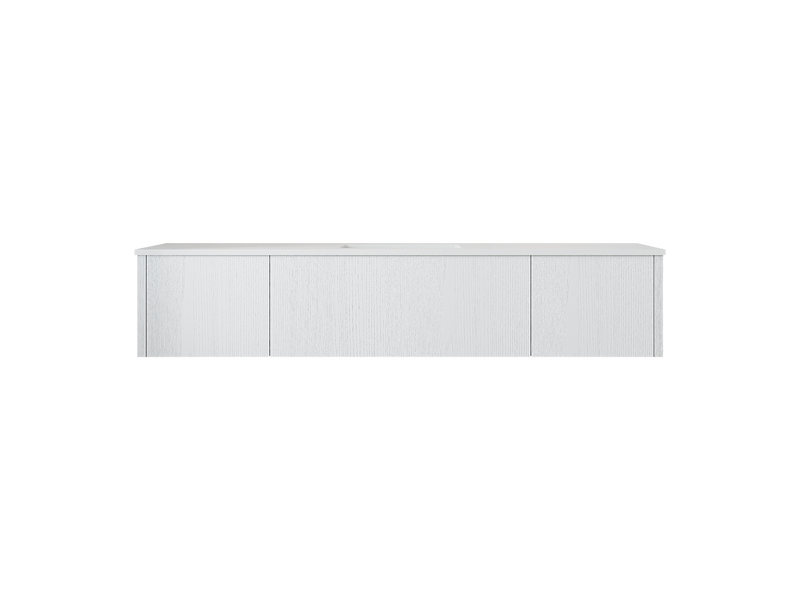 Laviva 313LGN-72CAW-MW Legno 72" Alabaster White Single Sink Bathroom Vanity