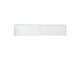 Laviva 313LGN-72DAW-MW Legno 72" Alabaster White Double Sink Bathroom Vanity