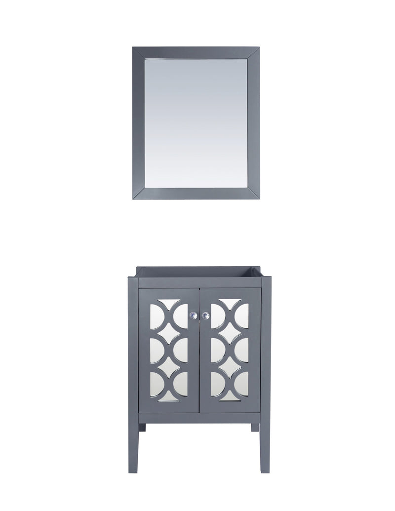 Laviva 313MKSH-24G Mediterraneo 24" Grey Bathroom Vanity Cabinet - view 2