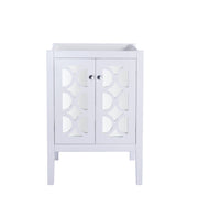 Laviva 313MKSH-24W Mediterraneo 24" White Bathroom Vanity Cabinet
