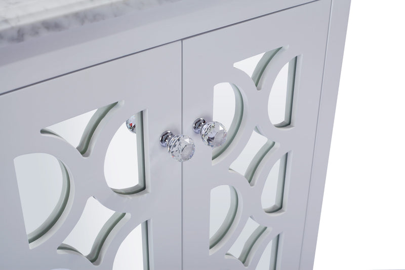 Laviva 313MKSH-24W Mediterraneo 24" White Bathroom Vanity Cabinet - view 4