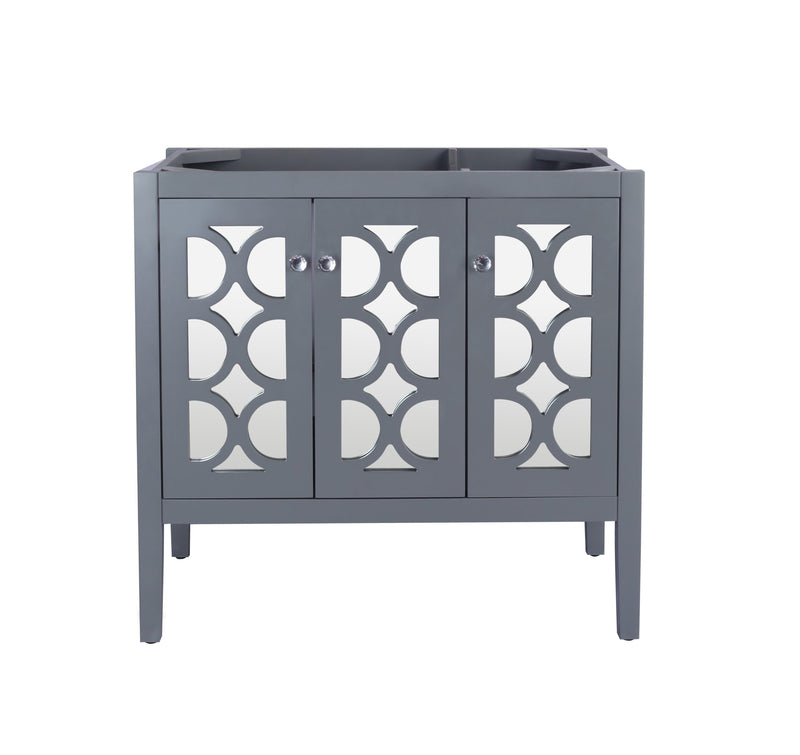 Laviva 313MKSH-36G Mediterraneo 36" Grey Bathroom Vanity Cabinet