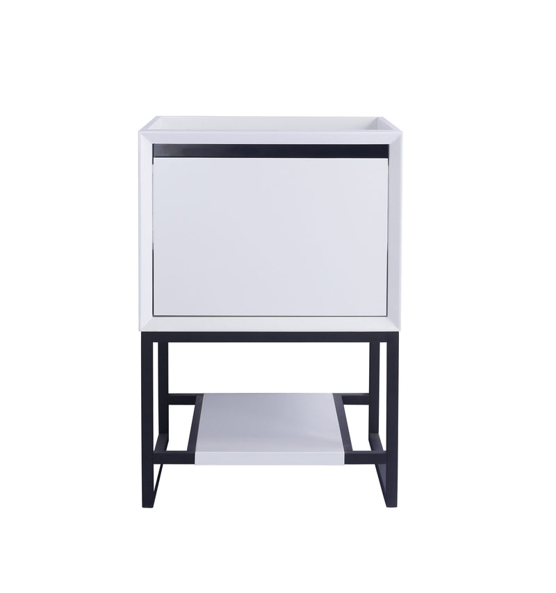 Laviva 313SMR-24W Alto 24" White Bathroom Vanity Cabinet
