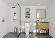 Laviva 313SMR-30CO-PW Alto 30" California White Oak Bathroom Vanity with Pure White Phoenix Stone Countertop - view 5