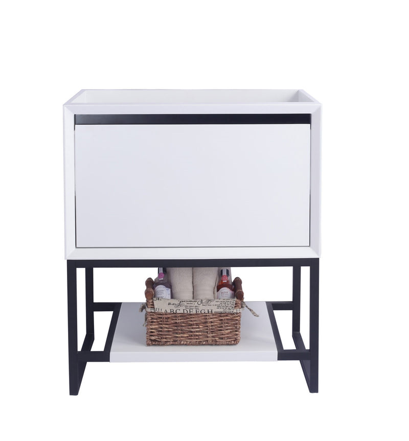 Laviva 313SMR-30W Alto 30" White Bathroom Vanity Cabinet