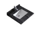 Laviva 313SQ1H-24-BW Forever 24" Single Hole Black Wood Marble Countertop with Rectangular Ceramic Sink