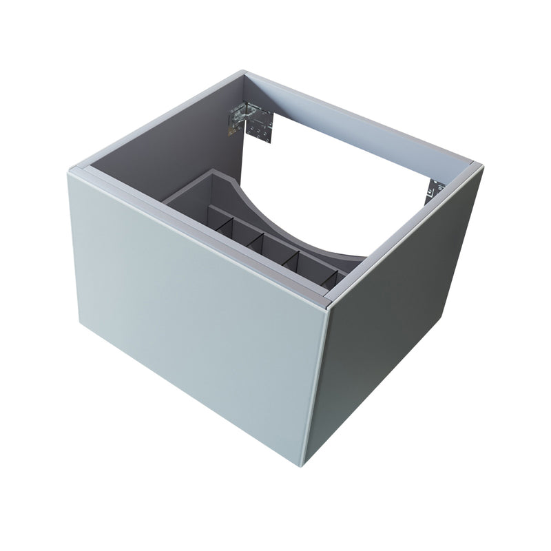 Laviva 313VTR-24FG Vitri 24" Fossil Grey Wall Hung Bathroom Vanity Cabinet