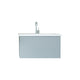 Laviva 313VTR-30FG-MW Vitri 30" Fossil Grey Bathroom Vanity with VIVA Stone Matte White Countertop
