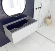 Laviva 313VTR-42CW Vitri 42" Cloud White Wall Hung Bathroom Vanity Cabinet - view 2