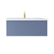 Laviva 313VTR-42NB-MW Vitri 42" Nautical Blue Bathroom Vanity with VIVA Stone Matte White Countertop