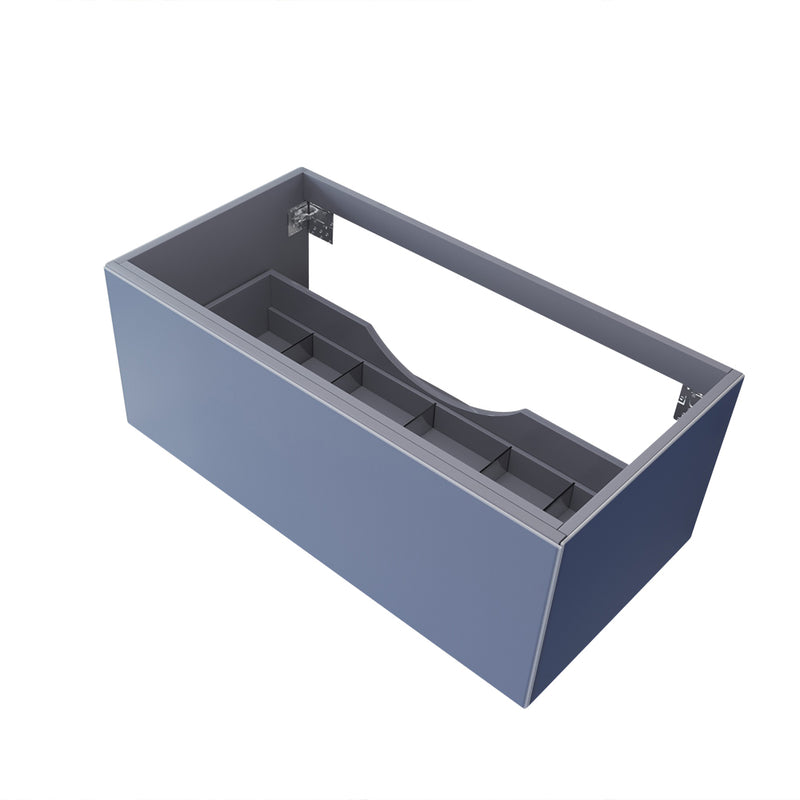 Laviva 313VTR-42NB Vitri 42" Nautical Blue Wall Hung Bathroom Vanity Cabinet