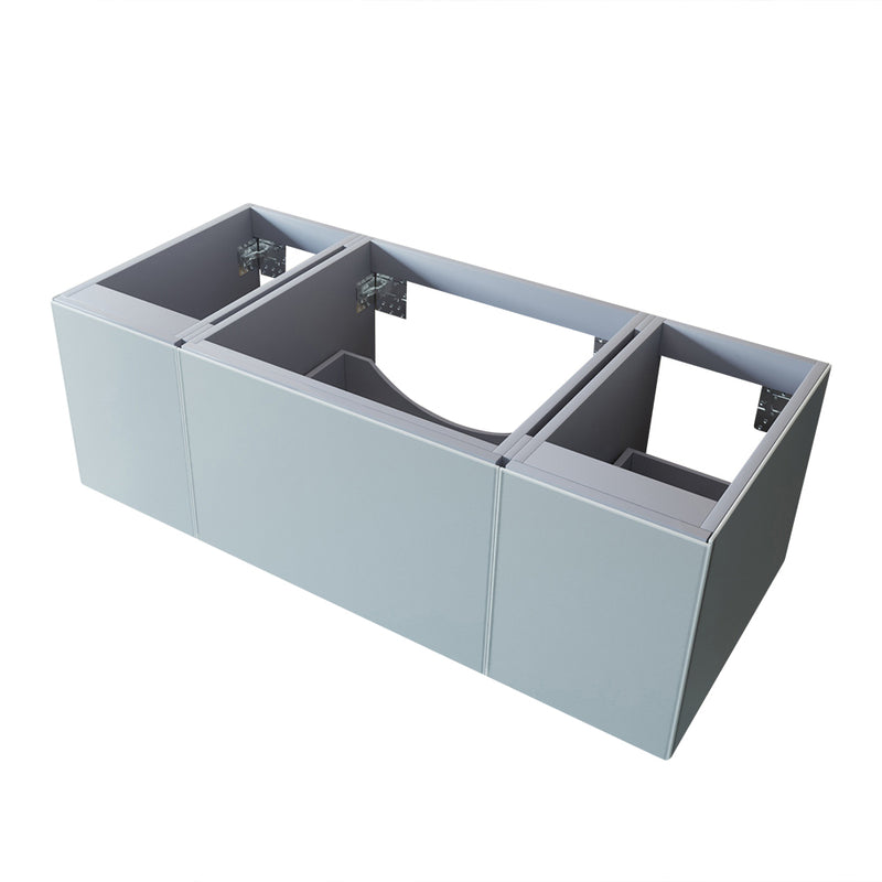 Laviva 313VTR-48FG Vitri 48" Fossil Grey Wall Hung Bathroom Vanity Cabinet