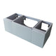 Laviva 313VTR-48FG Vitri 48" Fossil Grey Wall Hung Bathroom Vanity Cabinet