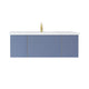 Laviva 313VTR-48NB-MW Vitri 48" Nautical Blue Bathroom Vanity with VIVA Stone Matte White Countertop