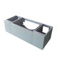 Laviva 313VTR-54FG Vitri 54" Fossil Grey Wall Hung Bathroom Vanity Cabinet