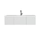 Laviva 313VTR-60CCW-MW Vitri 60" Cloud White Single Sink Bathroom Vanity