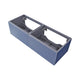 Laviva 313VTR-60DNB Vitri 60" Nautical Blue Double Sink Wall Hung Bathroom Vanity Cabinet