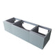 Laviva 313VTR-66FG Vitri 66" Fossil Grey Single Sink Wall Hung Bathroom Vanity Cabinet
