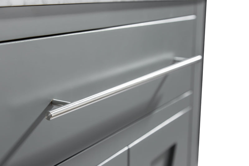 Laviva 313YG319-24G Wimbledon 24" Grey Bathroom Vanity Cabinet