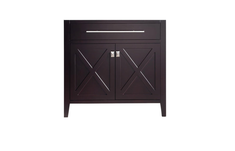 Laviva 313YG319-36B Wimbledon 36" Brown Bathroom Vanity Cabinet