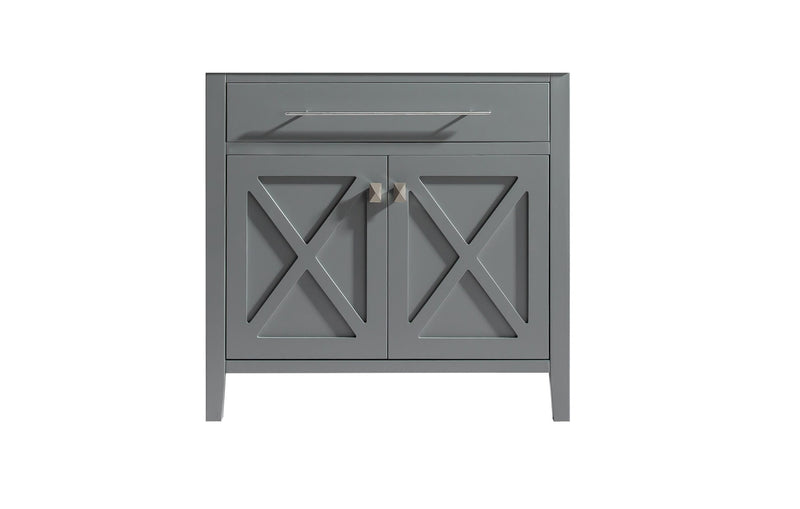 Laviva 313YG319-36G Wimbledon 36" Grey Bathroom Vanity Cabinet