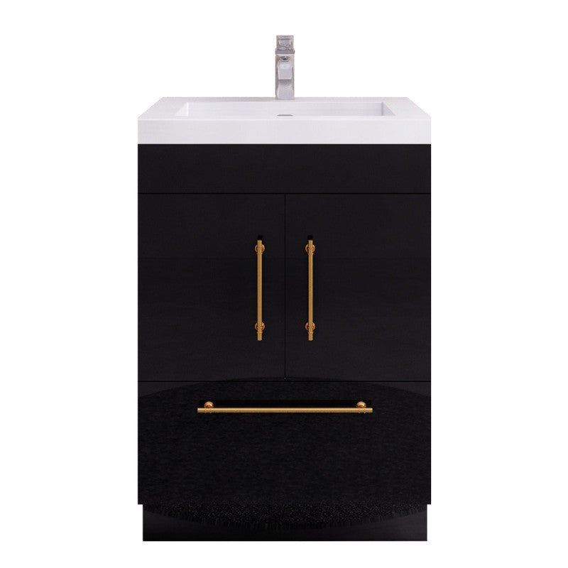 Moreno Bath ELSA24FS Elsa 24" Freestanding Vanity With Reinforced Acrylic Sink Top