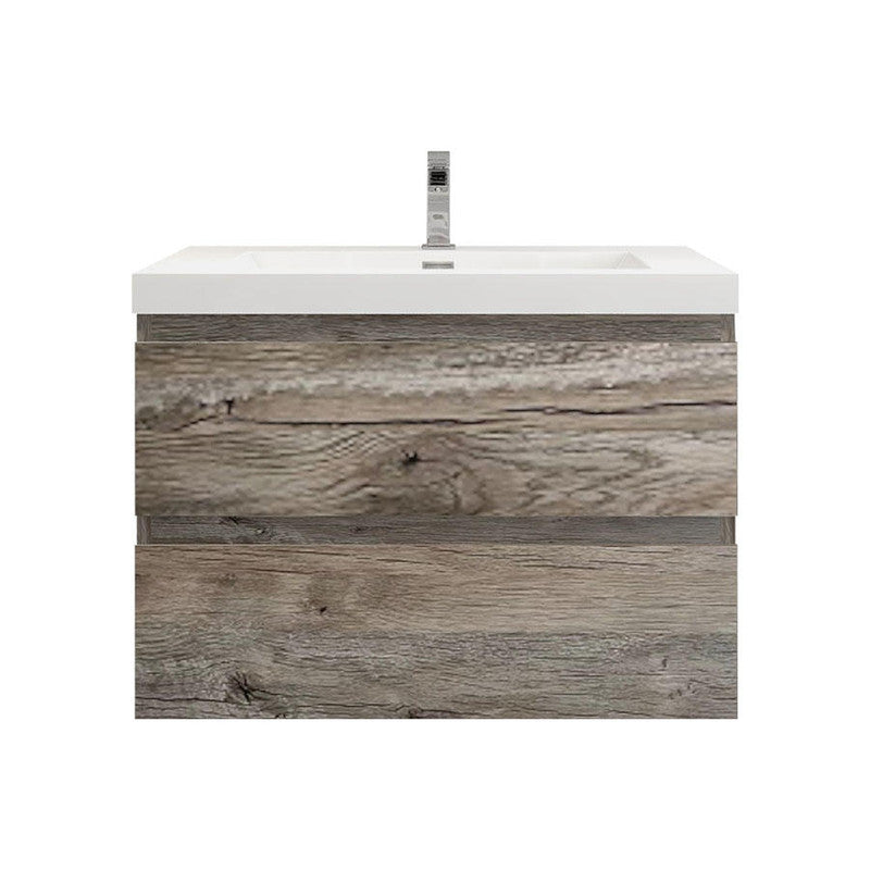 Moreno Bath BOW30 BOW 30" FLOATING BATHROOM VANITY WITH REINFORCED ACRYLIC SINK - view 6