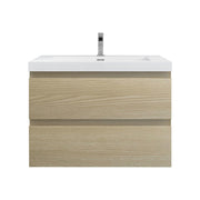 Moreno Bath BOW30 BOW 30" FLOATING BATHROOM VANITY WITH REINFORCED ACRYLIC SINK - view 9
