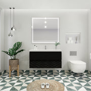 Moreno Bath MOB42 Bohemia Lina 42" Floating Bathroom Vanity with Reinforced Acrylic Sink Top - view 19