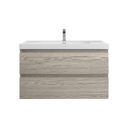 Moreno Bath BOW36 BOW 36" FLOATING BATHROOM VANITY WITH REINFORCED ACRYLIC SINK - view 9