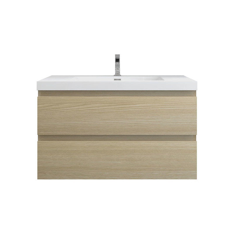 Moreno Bath BOW36 BOW 36" FLOATING BATHROOM VANITY WITH REINFORCED ACRYLIC SINK - view 10